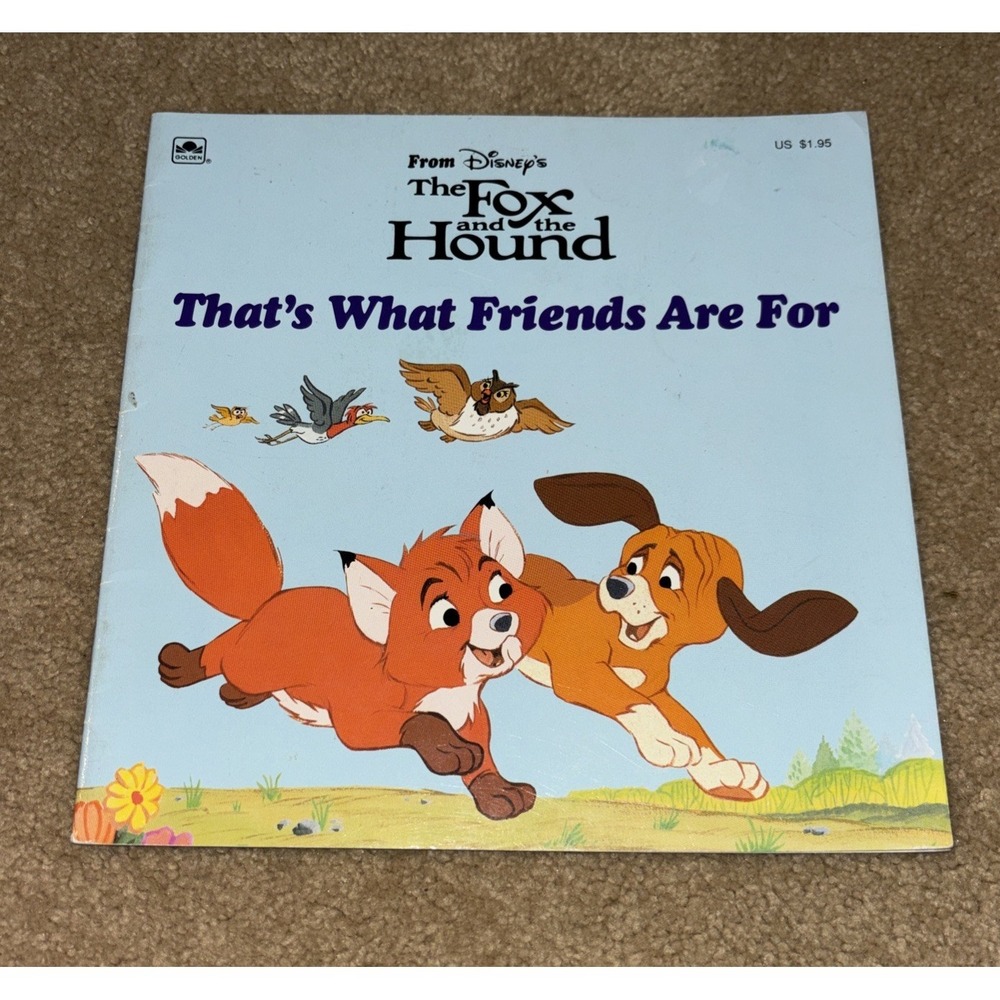 Walt Disney Productions The Fox and The Hound That's What Friends Are For
